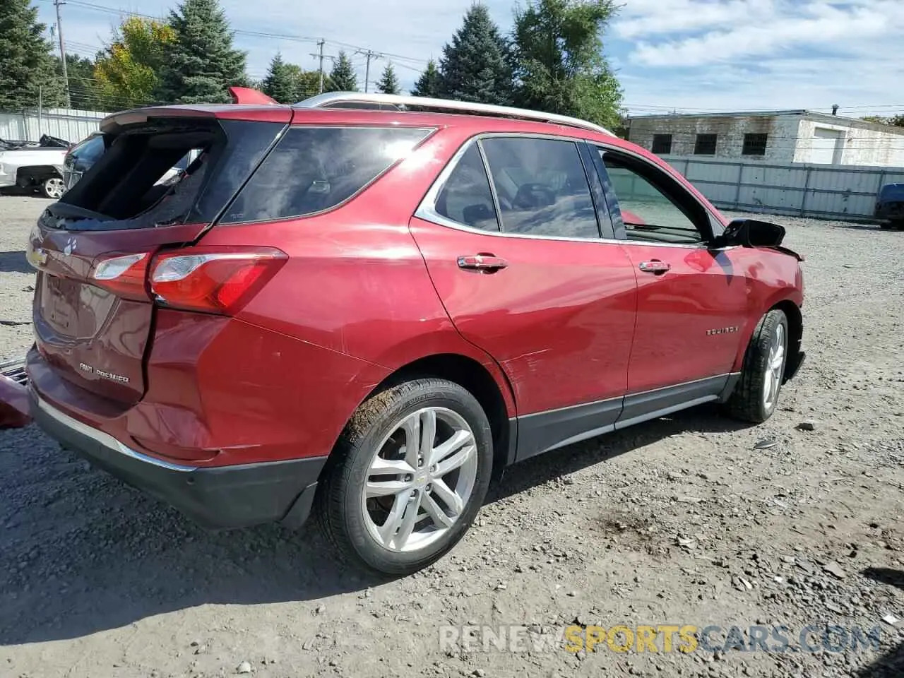 3 Photograph of a damaged car 2GNAXYEX2K6136619 CHEVROLET EQUINOX 2019