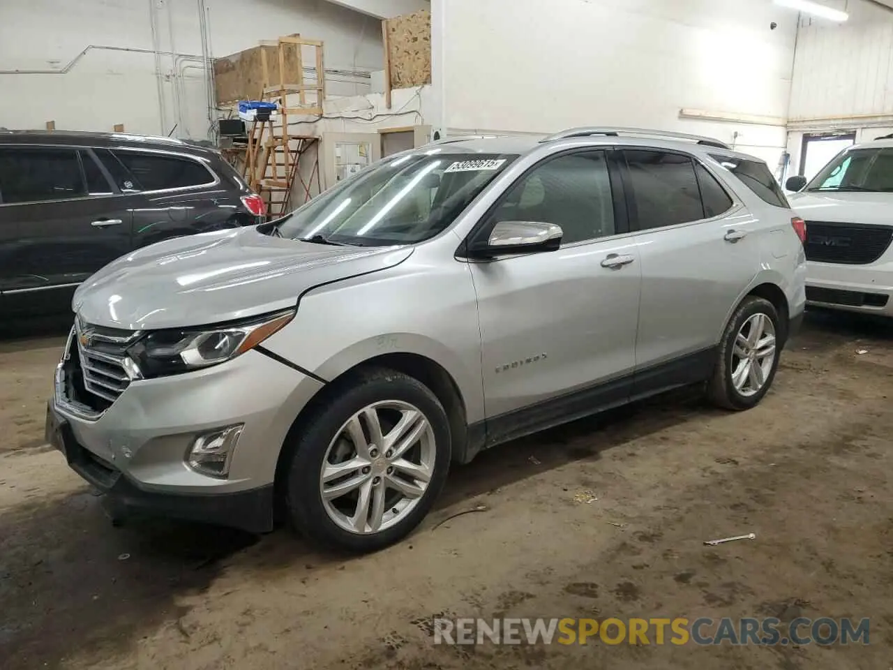 1 Photograph of a damaged car 2GNAXYEX2K6290778 CHEVROLET EQUINOX 2019