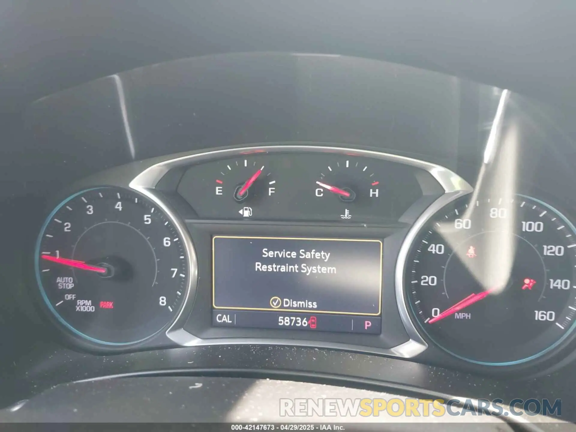 7 Фотография поврежденного автомобиля 2GNAXYEX4K6212986 CHEVROLET EQUINOX 2019