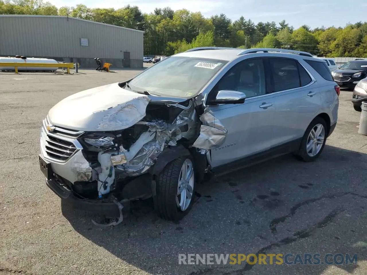 1 Photograph of a damaged car 2GNAXYEX6K6105776 CHEVROLET EQUINOX 2019