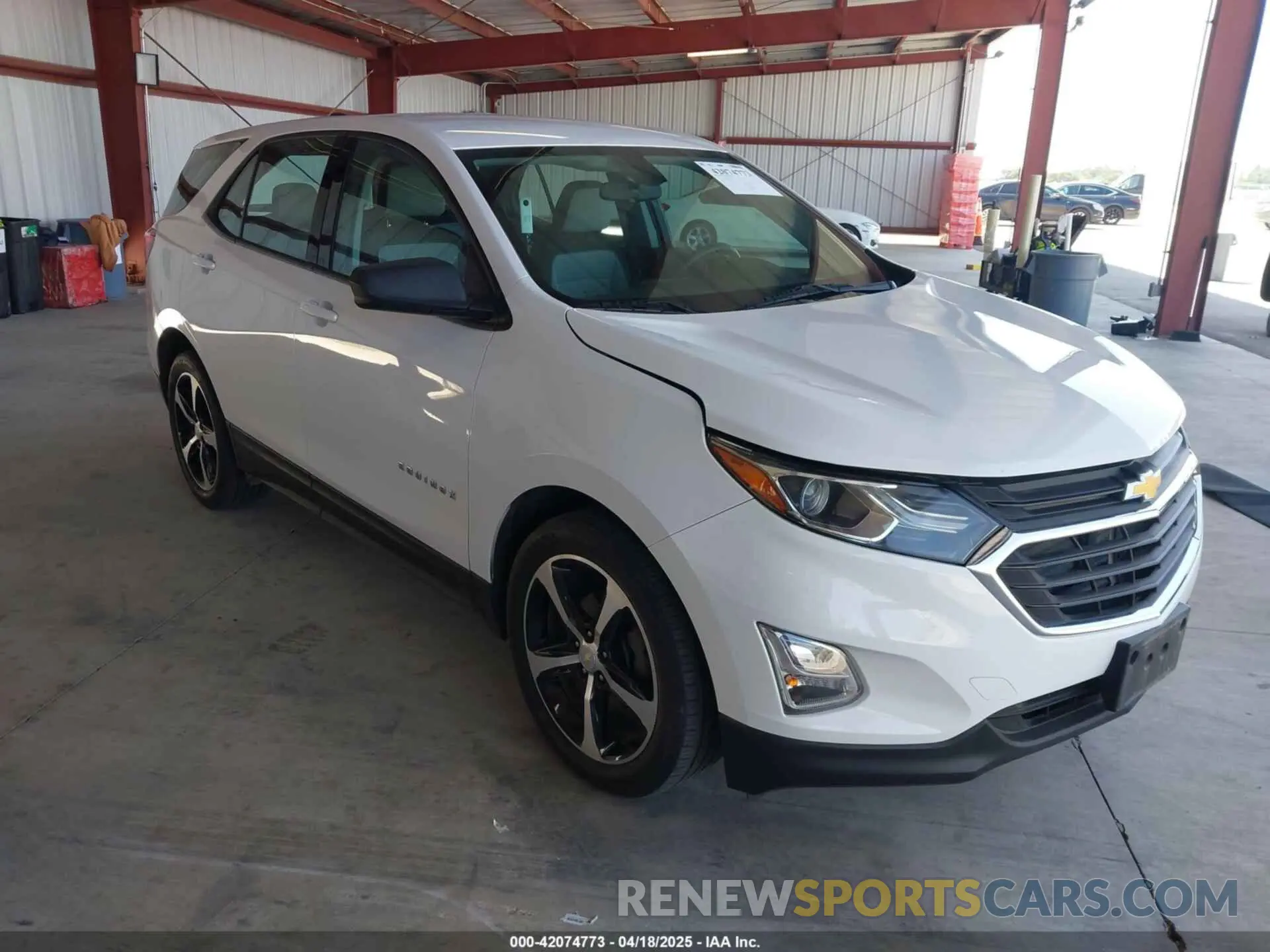1 Photograph of a damaged car 3GNAXHEV0KL197509 CHEVROLET EQUINOX 2019