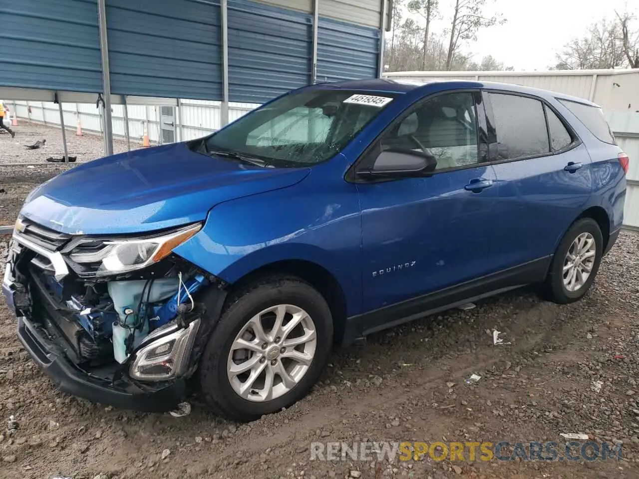 1 Photograph of a damaged car 3GNAXHEV0KS540468 CHEVROLET EQUINOX 2019