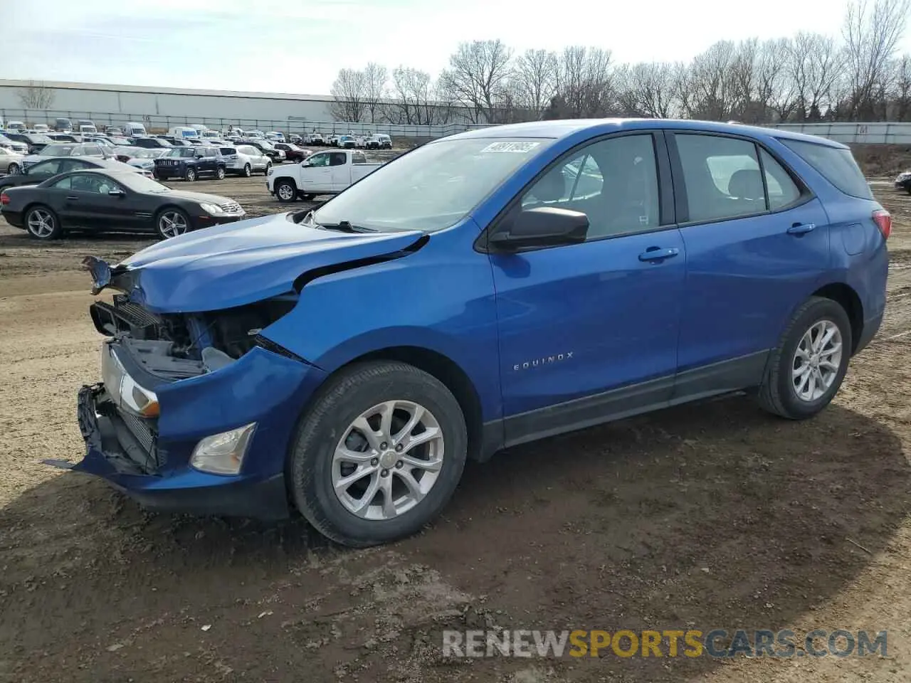 1 Photograph of a damaged car 3GNAXHEV1KS551222 CHEVROLET EQUINOX 2019