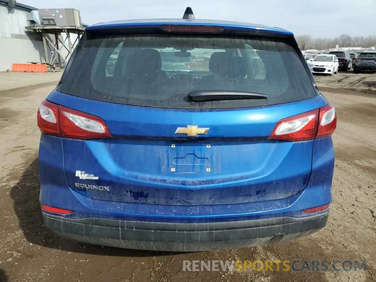 6 Photograph of a damaged car 3GNAXHEV1KS551222 CHEVROLET EQUINOX 2019