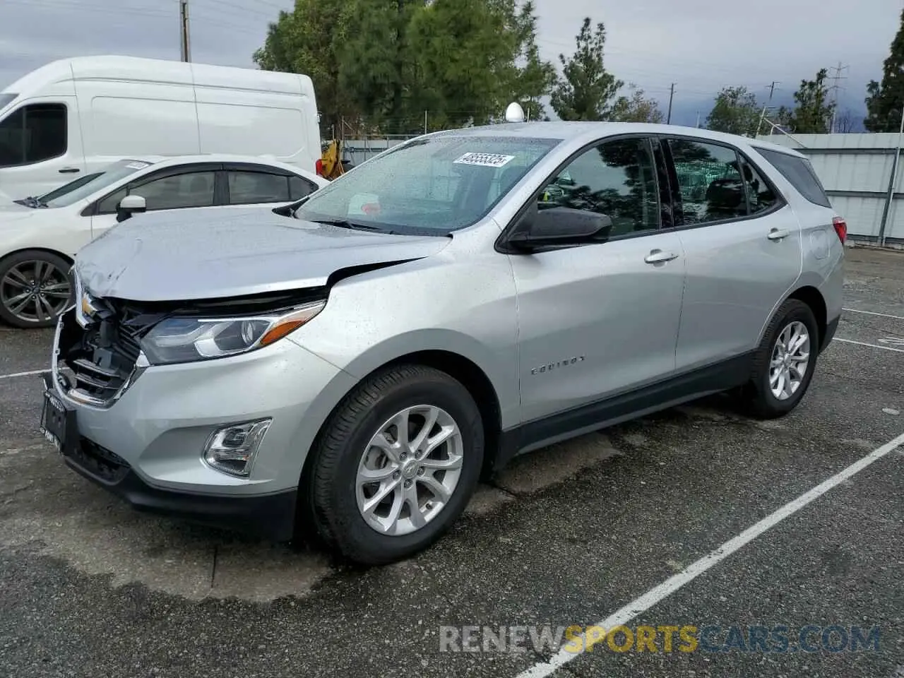 1 Фотография поврежденного автомобиля 3GNAXHEV1KS653510 CHEVROLET EQUINOX 2019