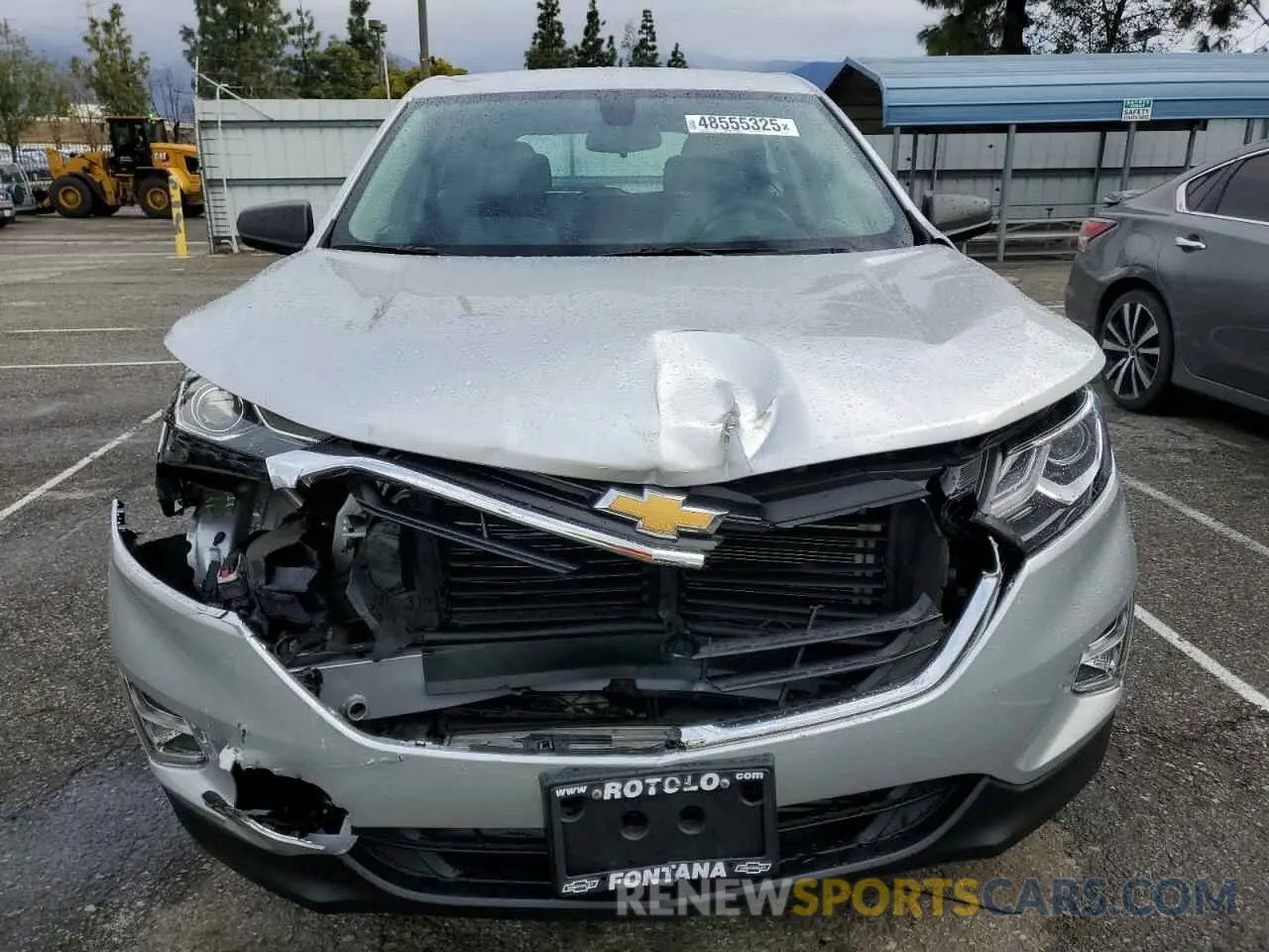 5 Фотография поврежденного автомобиля 3GNAXHEV1KS653510 CHEVROLET EQUINOX 2019