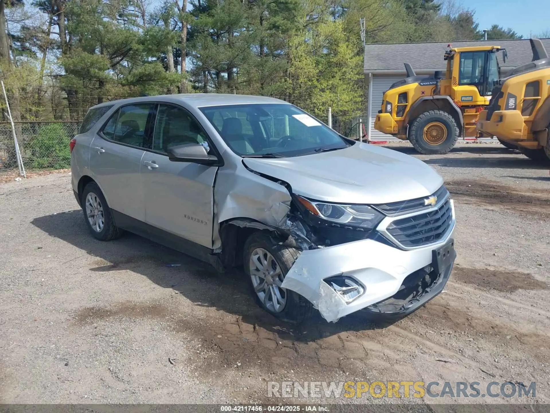 1 Photograph of a damaged car 3GNAXHEV2KS613064 CHEVROLET EQUINOX 2019