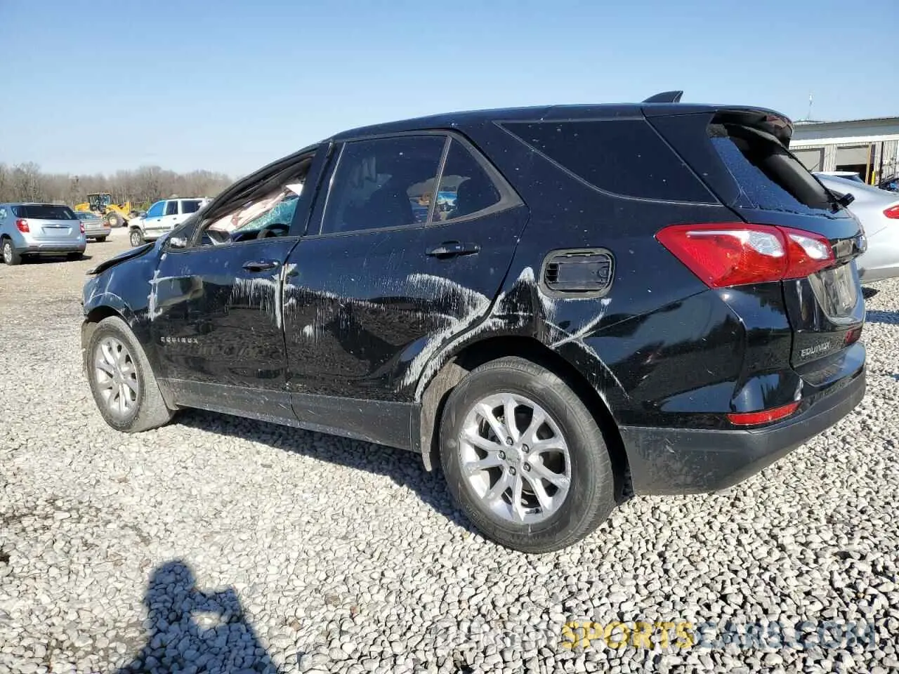 2 Photograph of a damaged car 3GNAXHEV3KL400232 CHEVROLET EQUINOX 2019