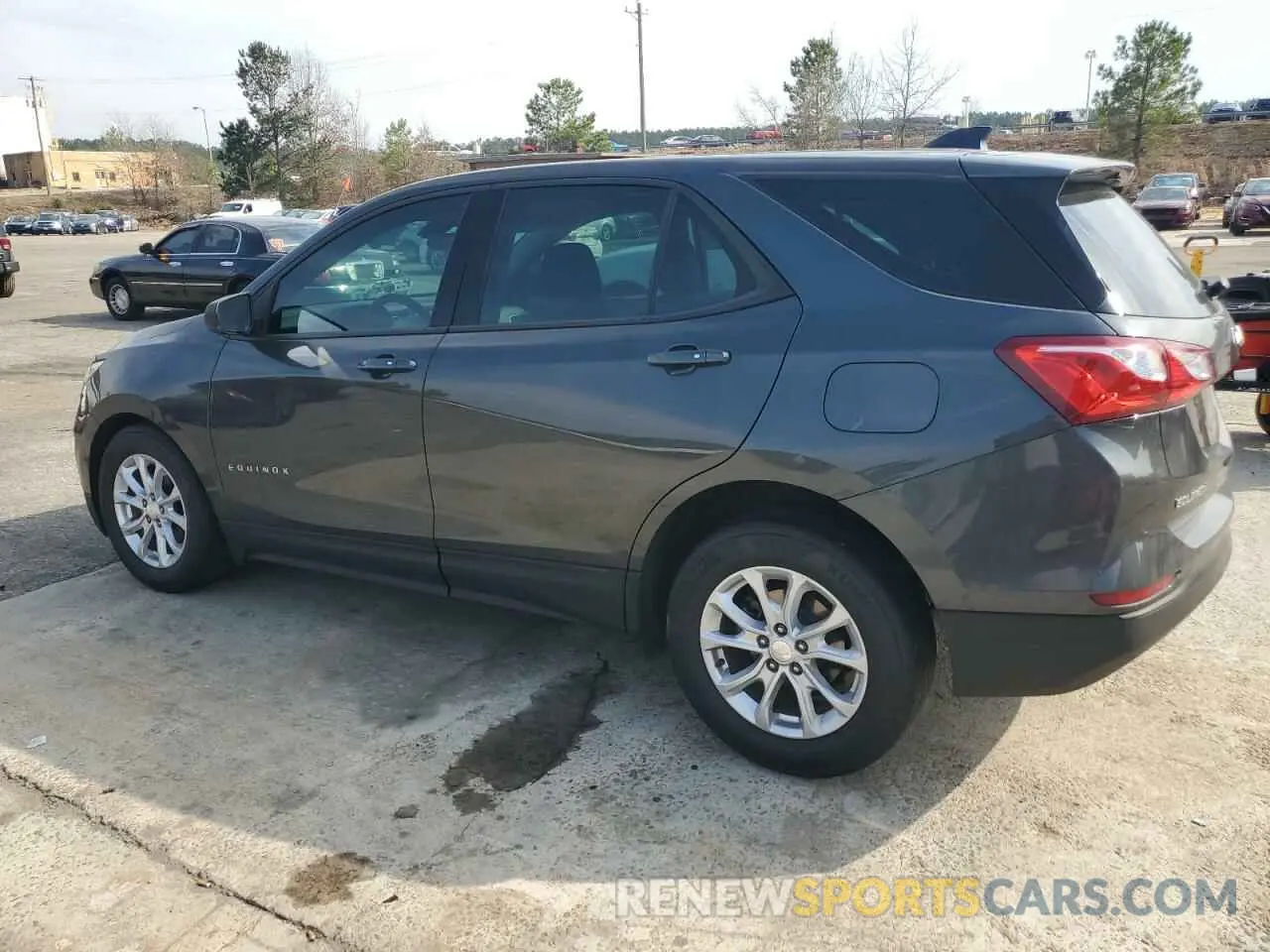 2 Photograph of a damaged car 3GNAXHEV3KS645926 CHEVROLET EQUINOX 2019