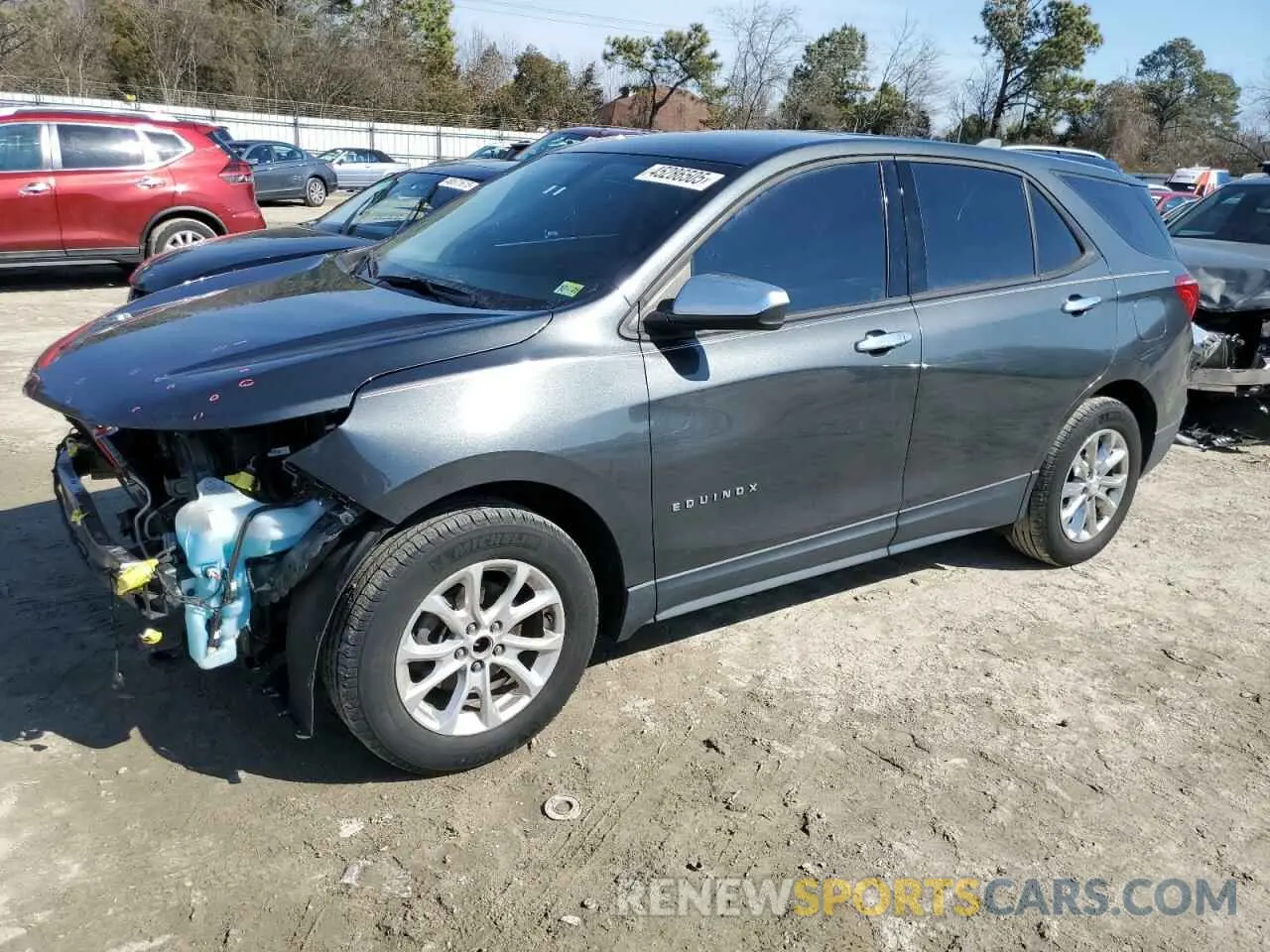 1 Photograph of a damaged car 3GNAXHEV4KL150984 CHEVROLET EQUINOX 2019