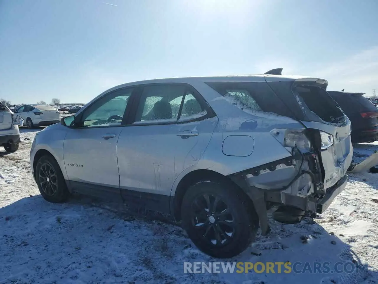 2 Photograph of a damaged car 3GNAXHEV4KS656336 CHEVROLET EQUINOX 2019