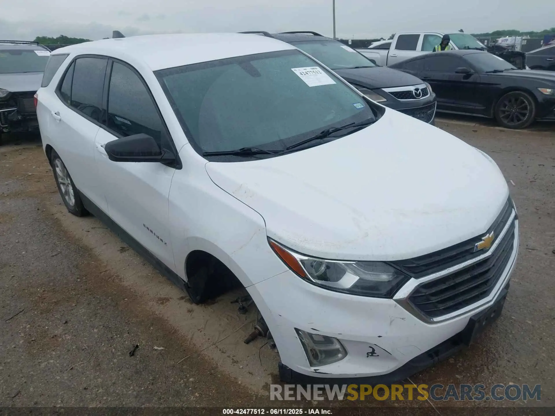 6 Photograph of a damaged car 3GNAXHEV4KS681317 CHEVROLET EQUINOX 2019