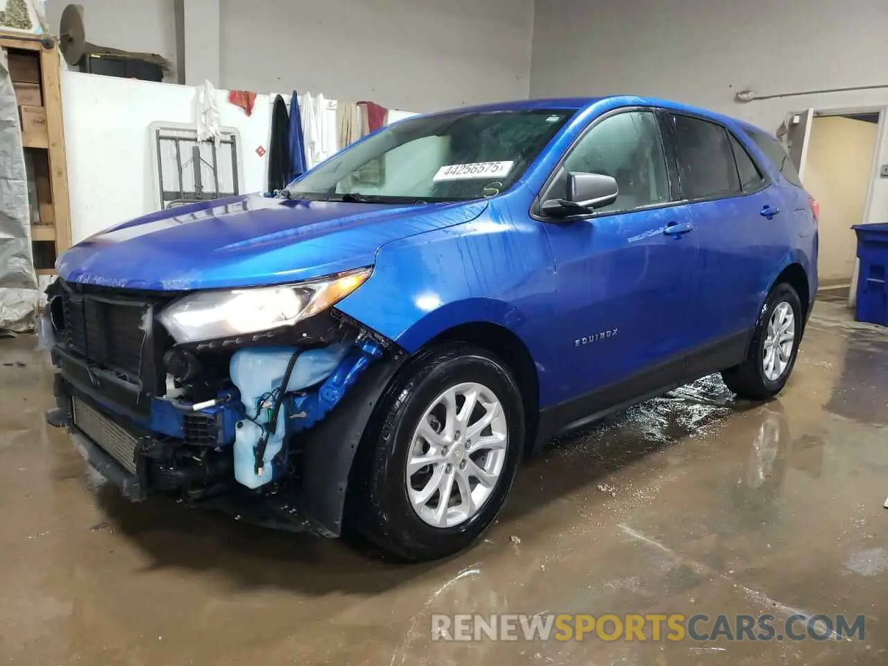 1 Photograph of a damaged car 3GNAXHEV5KS574146 CHEVROLET EQUINOX 2019