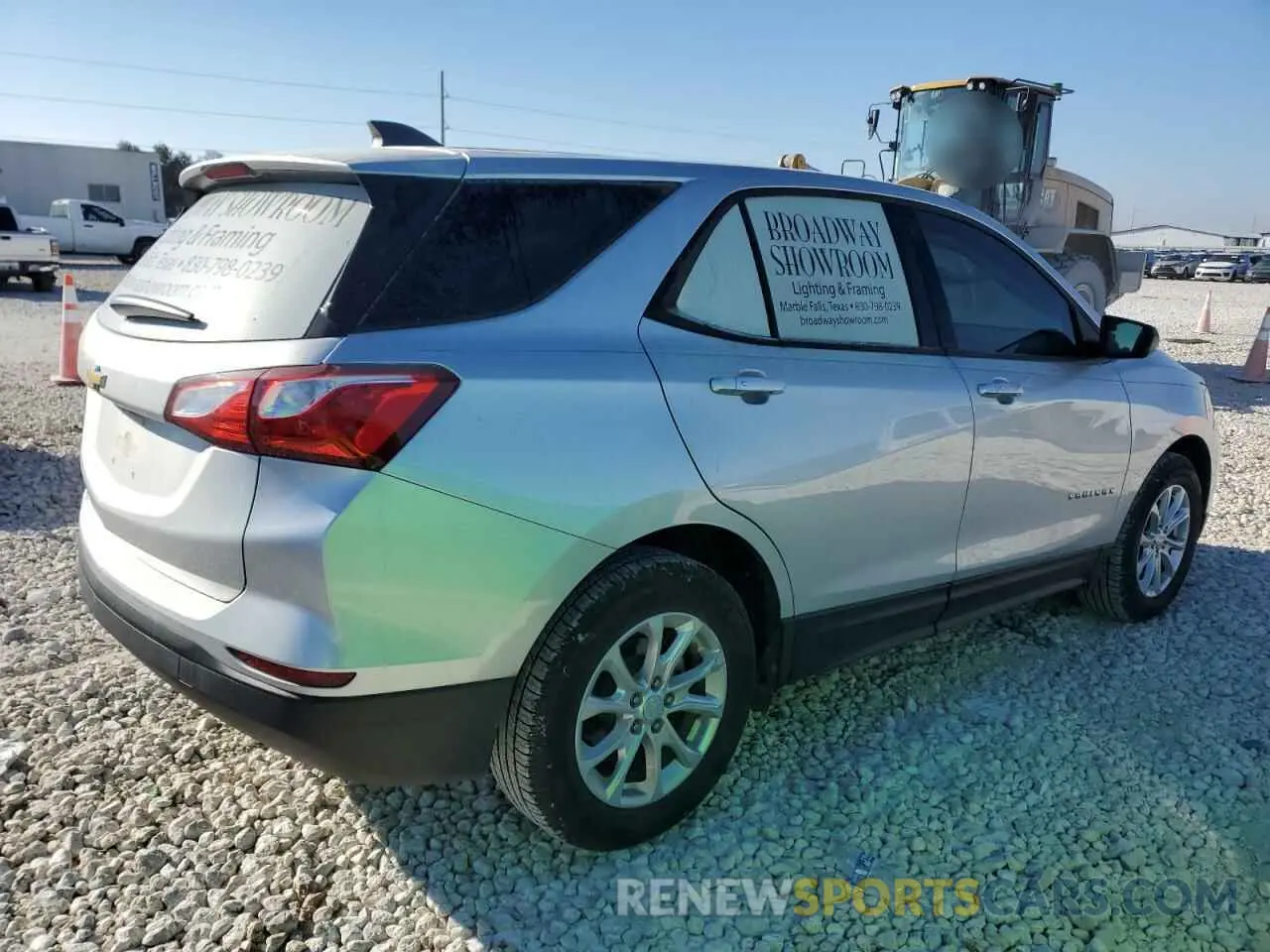 3 Photograph of a damaged car 3GNAXHEV6KS595619 CHEVROLET EQUINOX 2019