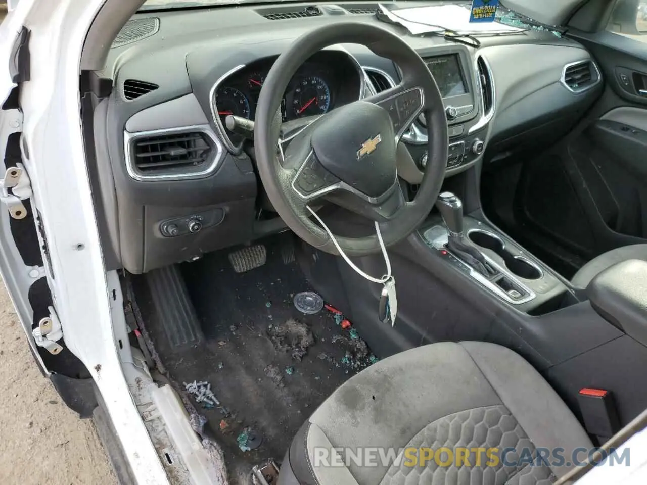 8 Photograph of a damaged car 3GNAXHEV6KS650151 CHEVROLET EQUINOX 2019