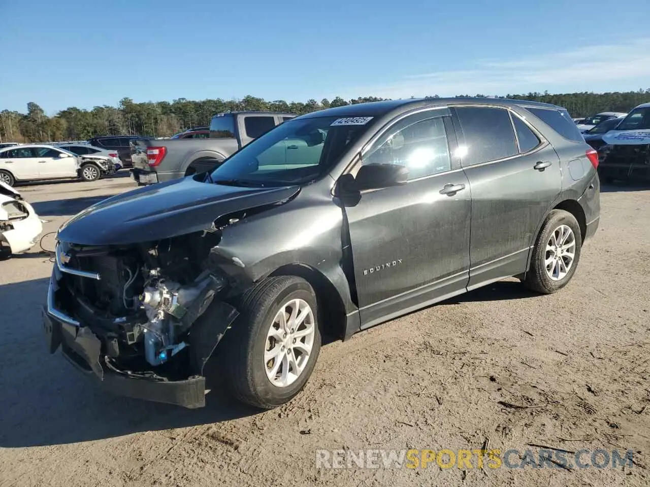 1 Photograph of a damaged car 3GNAXHEV7KL123925 CHEVROLET EQUINOX 2019