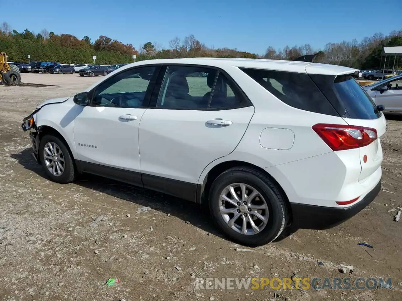 2 Photograph of a damaged car 3GNAXHEV8KS600898 CHEVROLET EQUINOX 2019