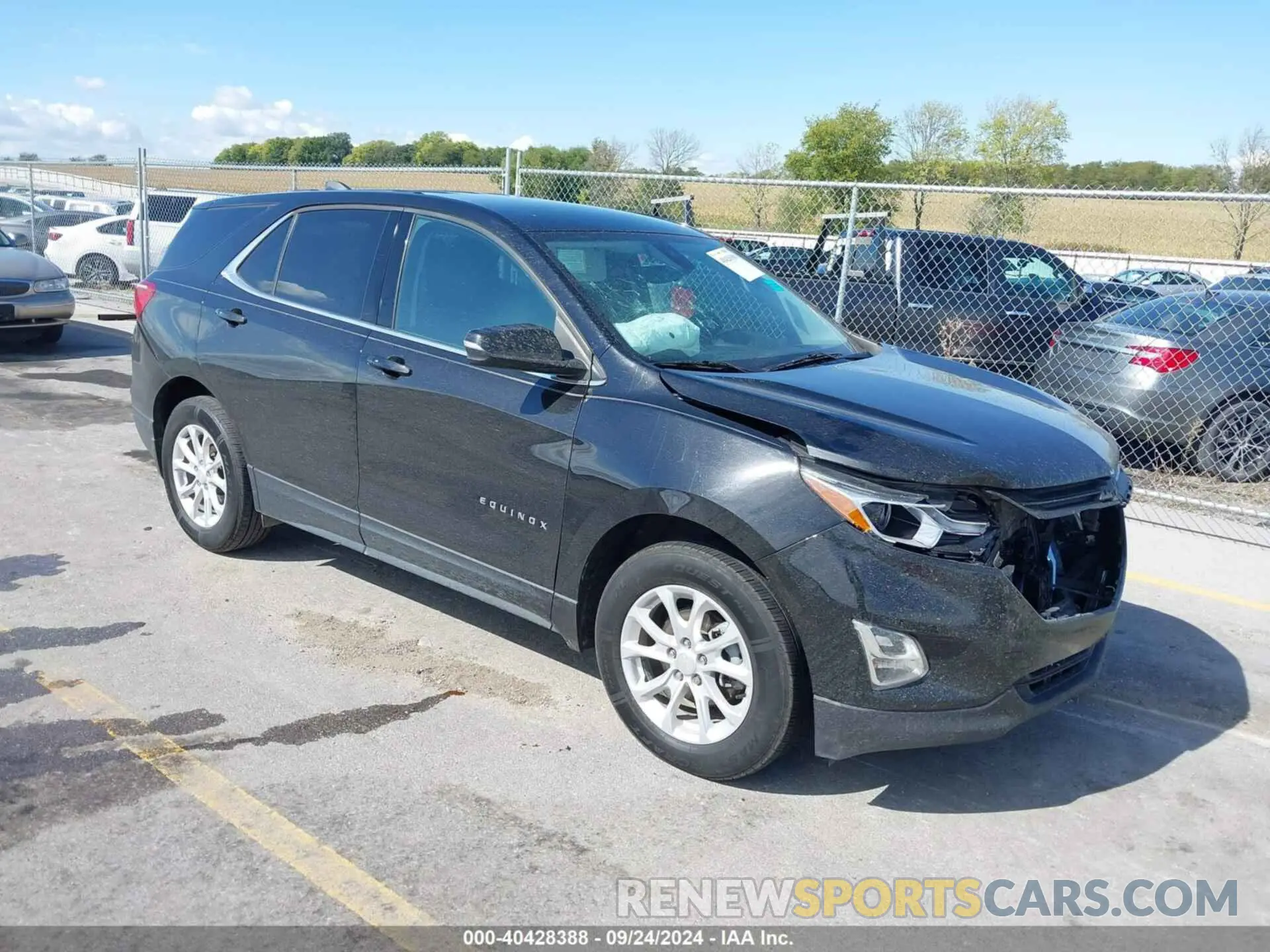 1 Photograph of a damaged car 3GNAXJEV0KL347464 CHEVROLET EQUINOX 2019