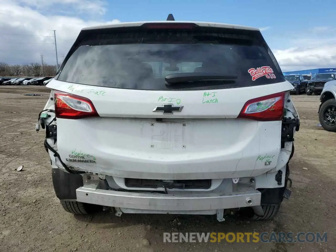 6 Фотография поврежденного автомобиля 3GNAXJEV2KS664684 CHEVROLET EQUINOX 2019