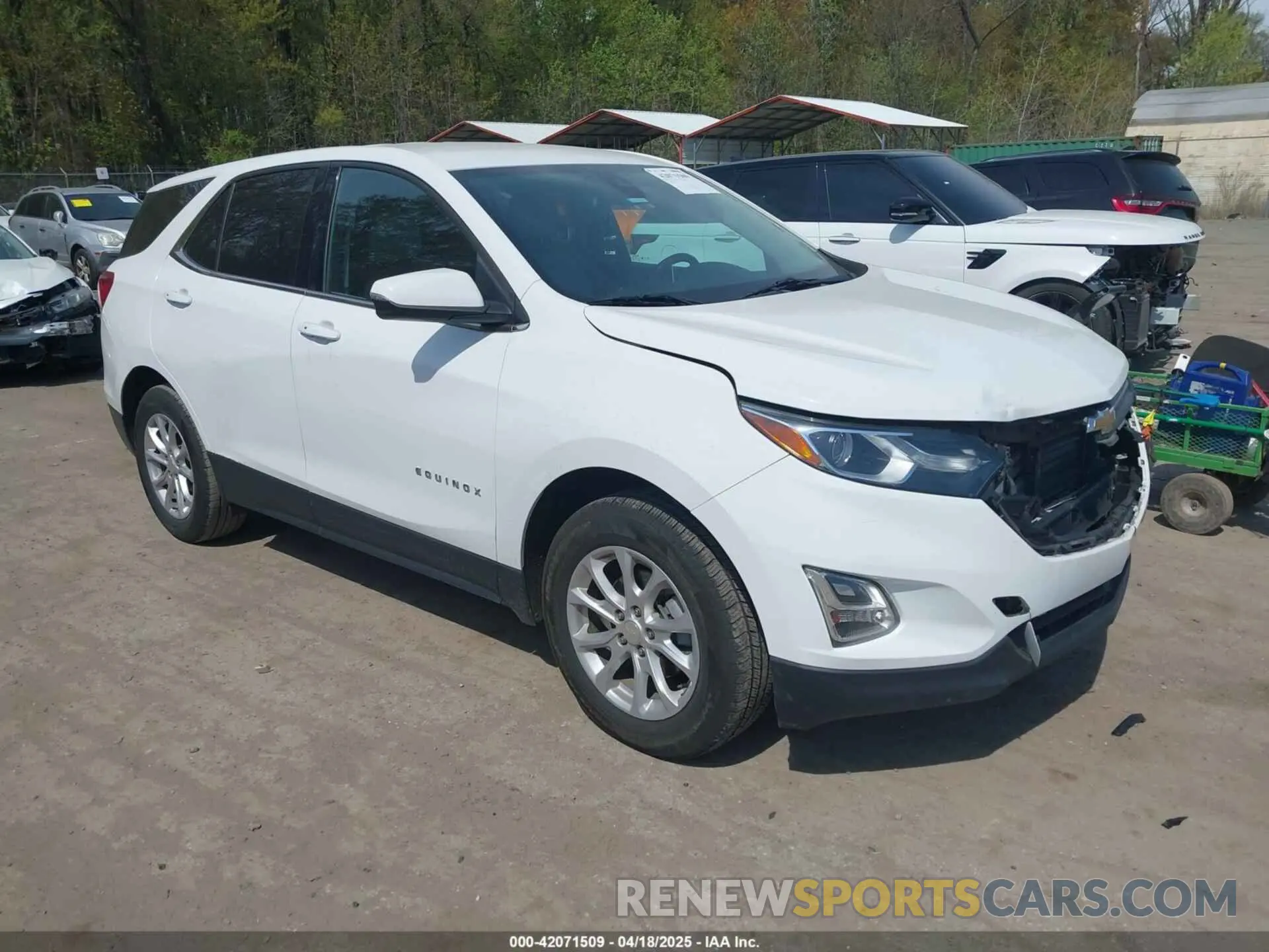 1 Photograph of a damaged car 3GNAXJEV3KS631578 CHEVROLET EQUINOX 2019