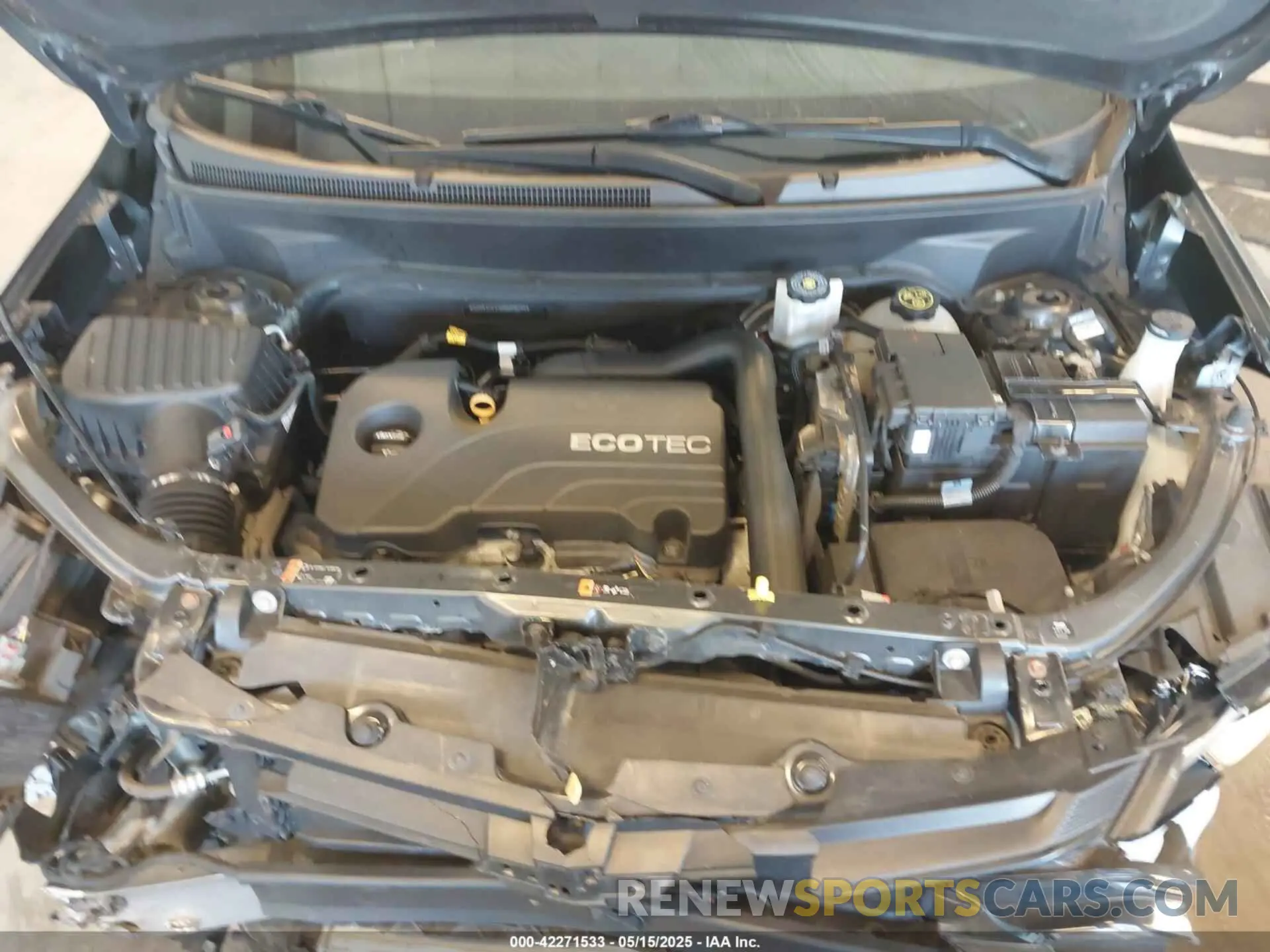 10 Photograph of a damaged car 3GNAXJEVXKS598594 CHEVROLET EQUINOX 2019