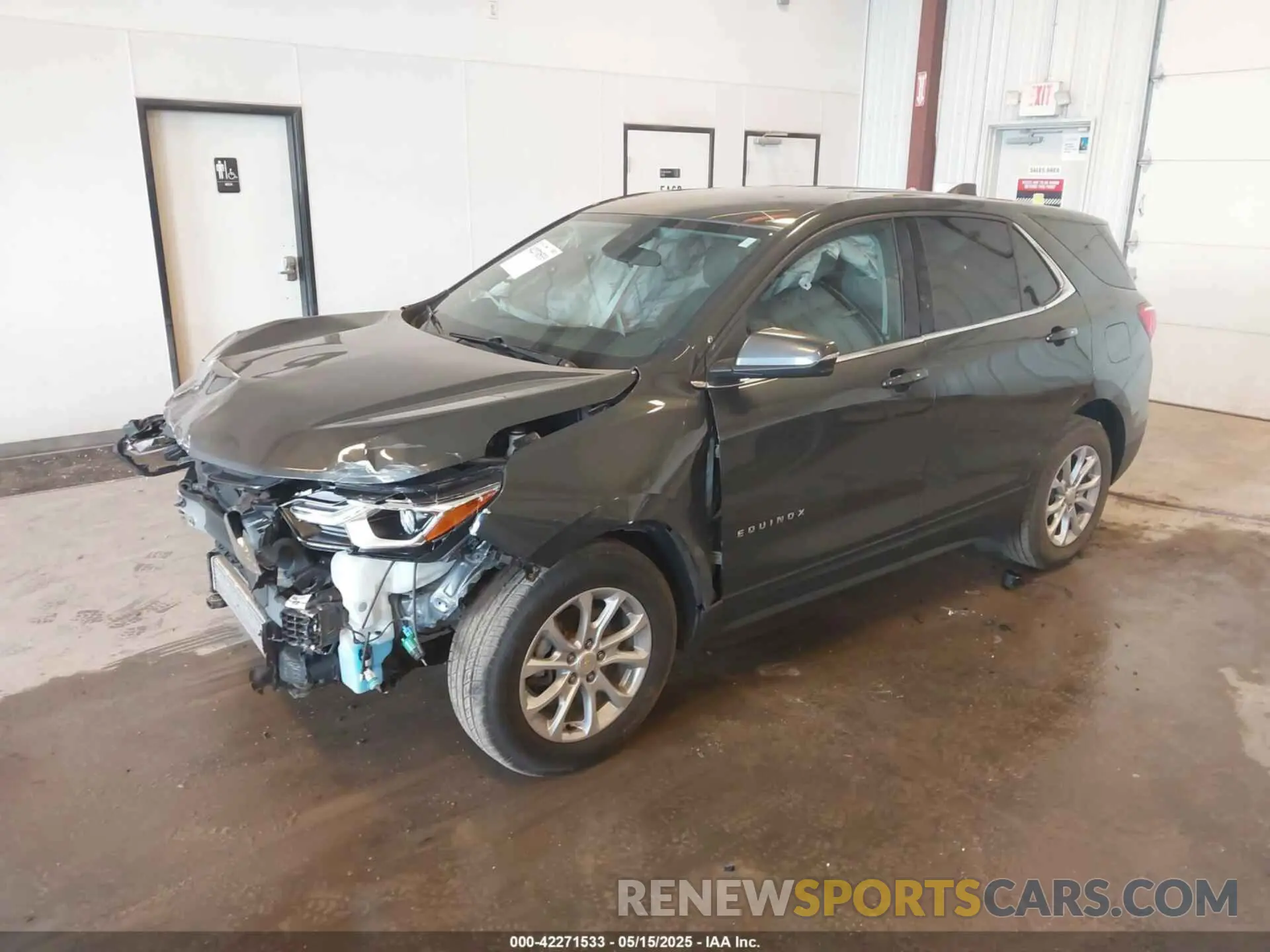 2 Photograph of a damaged car 3GNAXJEVXKS598594 CHEVROLET EQUINOX 2019