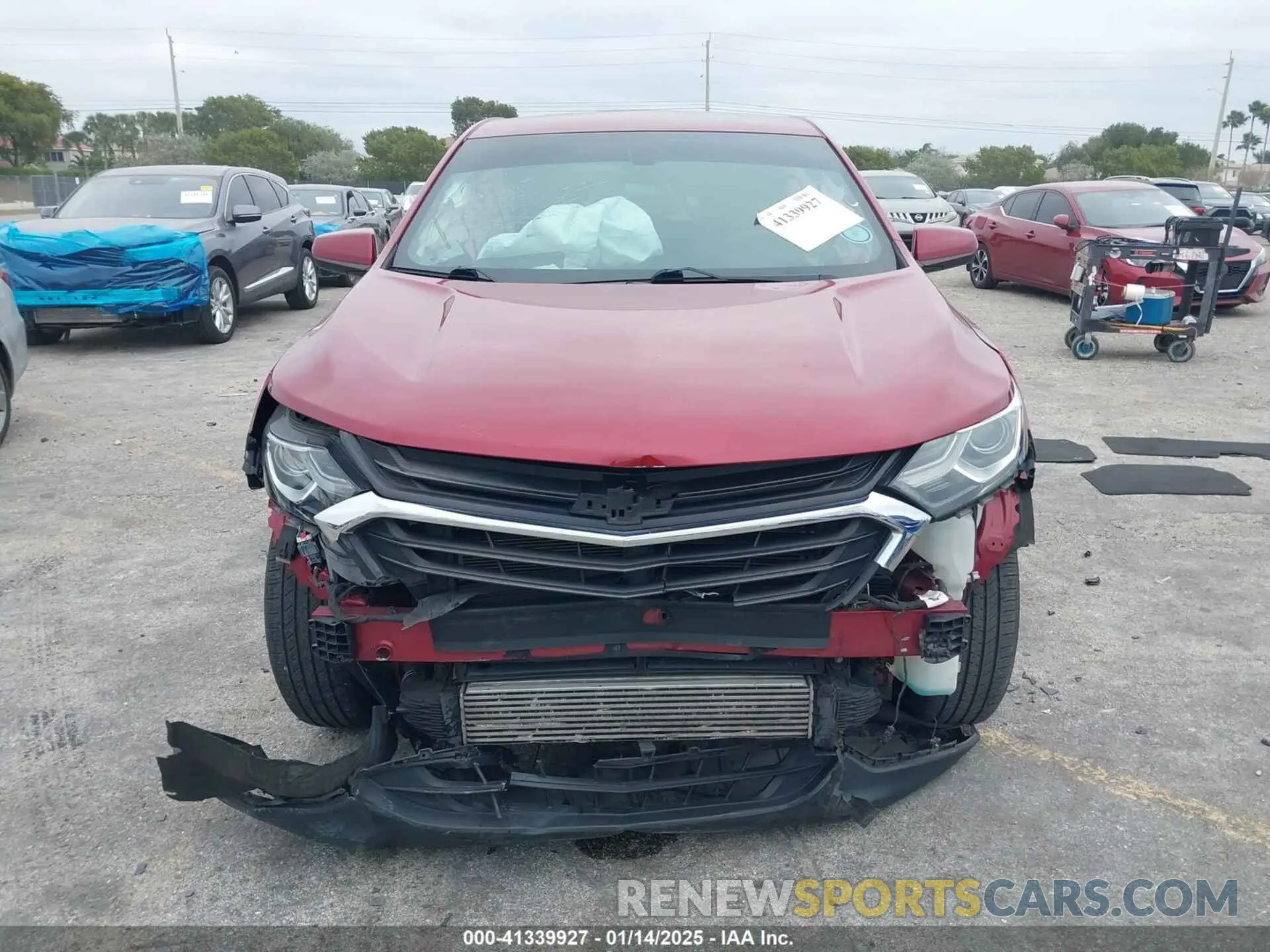 11 Фотография поврежденного автомобиля 3GNAXKEV0KL215424 CHEVROLET EQUINOX 2019