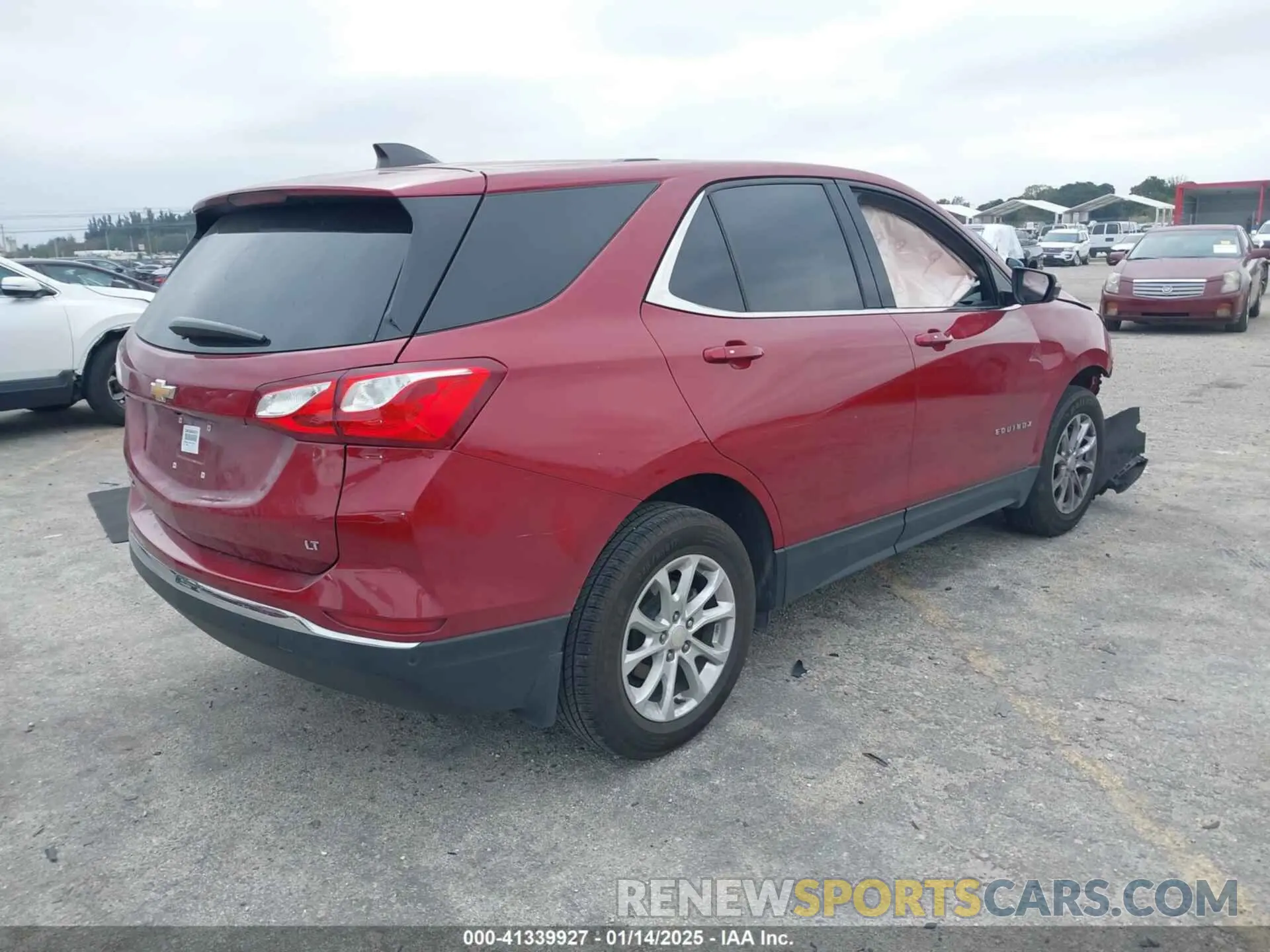 4 Фотография поврежденного автомобиля 3GNAXKEV0KL215424 CHEVROLET EQUINOX 2019
