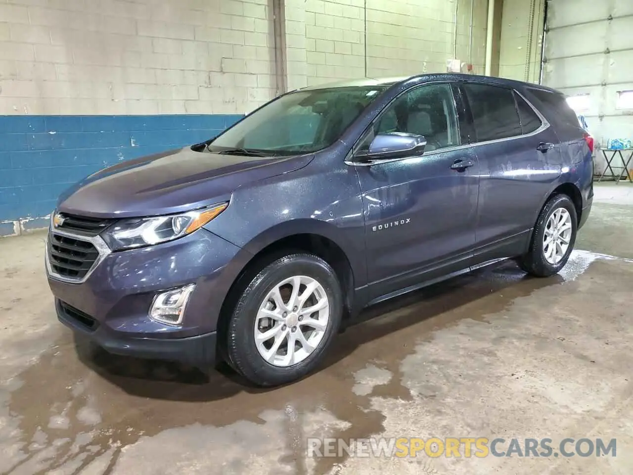 1 Photograph of a damaged car 3GNAXKEV0KS512117 CHEVROLET EQUINOX 2019