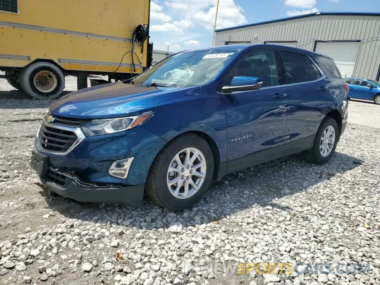 1 Photograph of a damaged car 3GNAXKEV1KL395318 CHEVROLET EQUINOX 2019