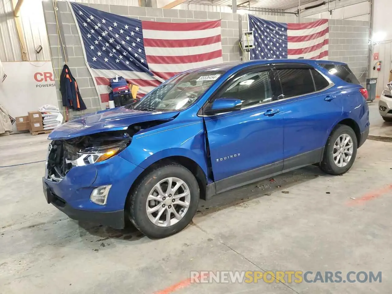 1 Фотография поврежденного автомобиля 3GNAXKEV1KS506018 CHEVROLET EQUINOX 2019