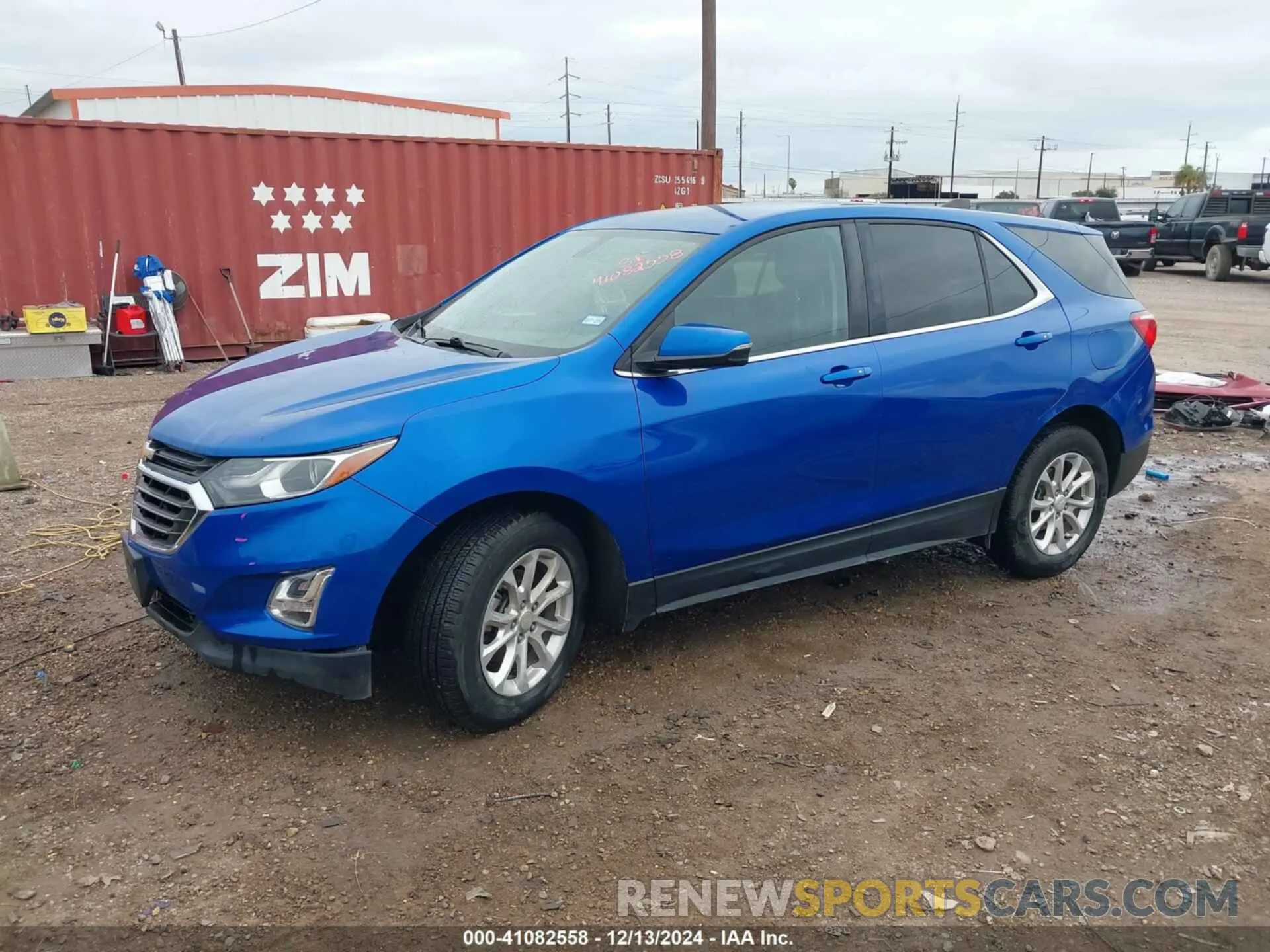 2 Photograph of a damaged car 3GNAXKEV1KS521361 CHEVROLET EQUINOX 2019