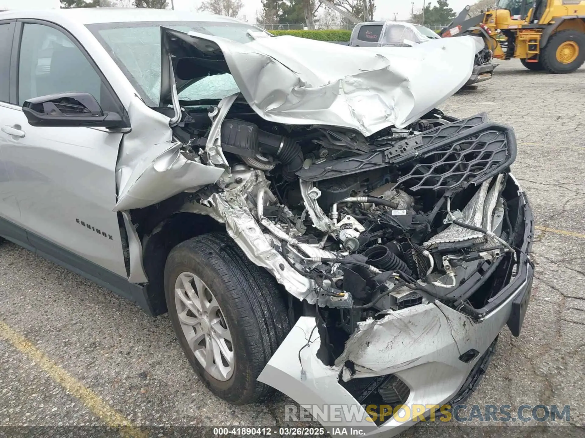 6 Photograph of a damaged car 3GNAXKEV1KS641340 CHEVROLET EQUINOX 2019