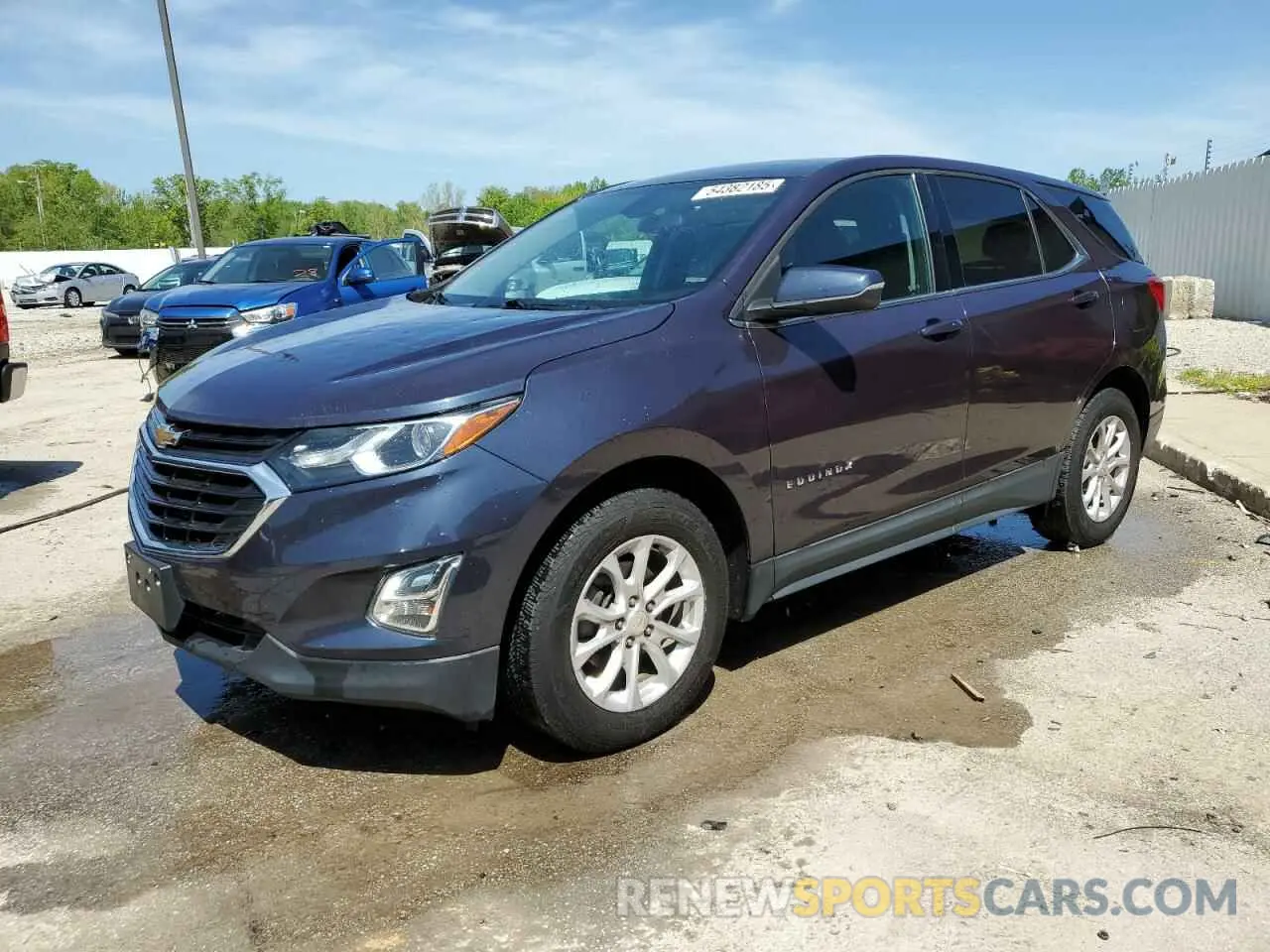 1 Photograph of a damaged car 3GNAXKEV2KL261563 CHEVROLET EQUINOX 2019