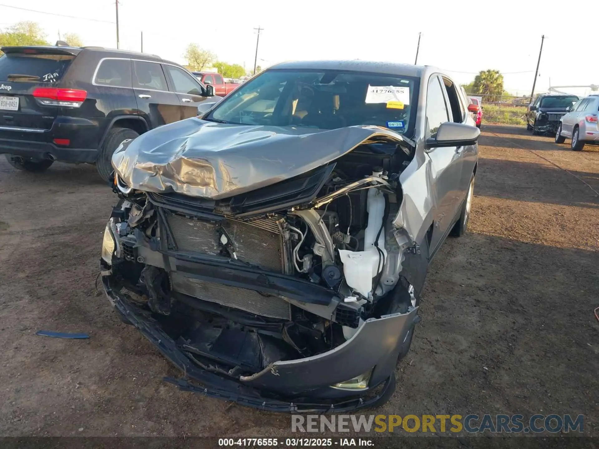 6 Photograph of a damaged car 3GNAXKEV2KS521370 CHEVROLET EQUINOX 2019