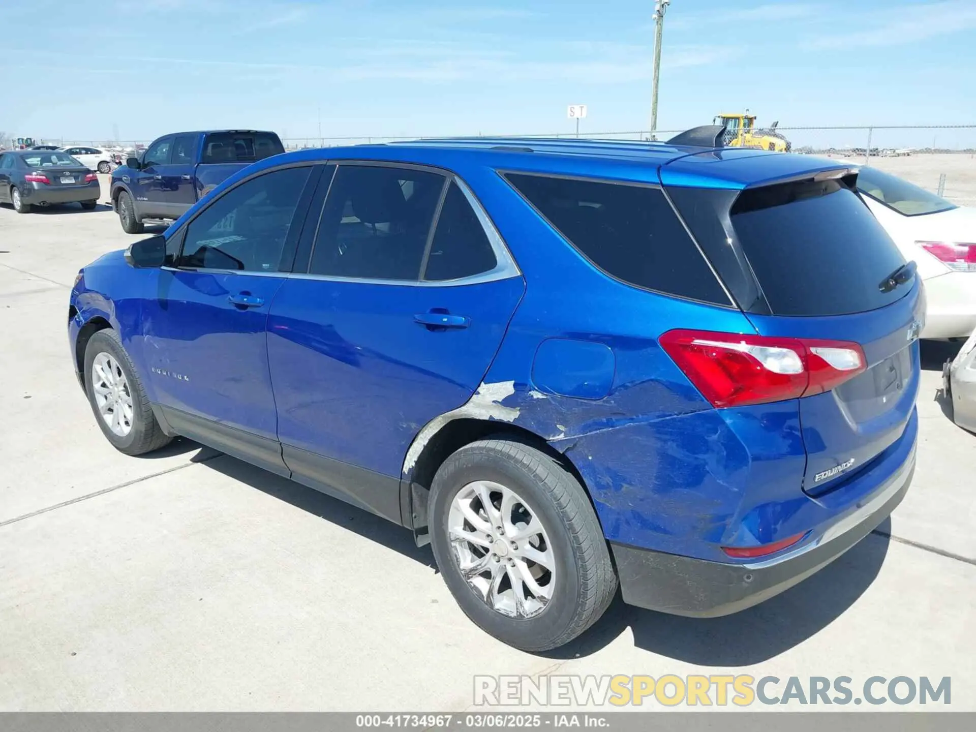 3 Photograph of a damaged car 3GNAXKEV2KS544048 CHEVROLET EQUINOX 2019