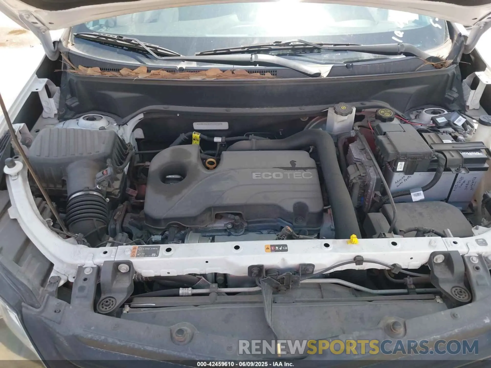 10 Photograph of a damaged car 3GNAXKEV2KS602269 CHEVROLET EQUINOX 2019