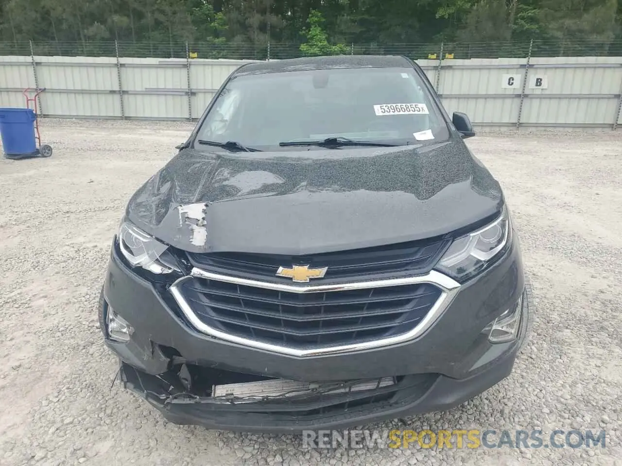 5 Photograph of a damaged car 3GNAXKEV2KS621453 CHEVROLET EQUINOX 2019