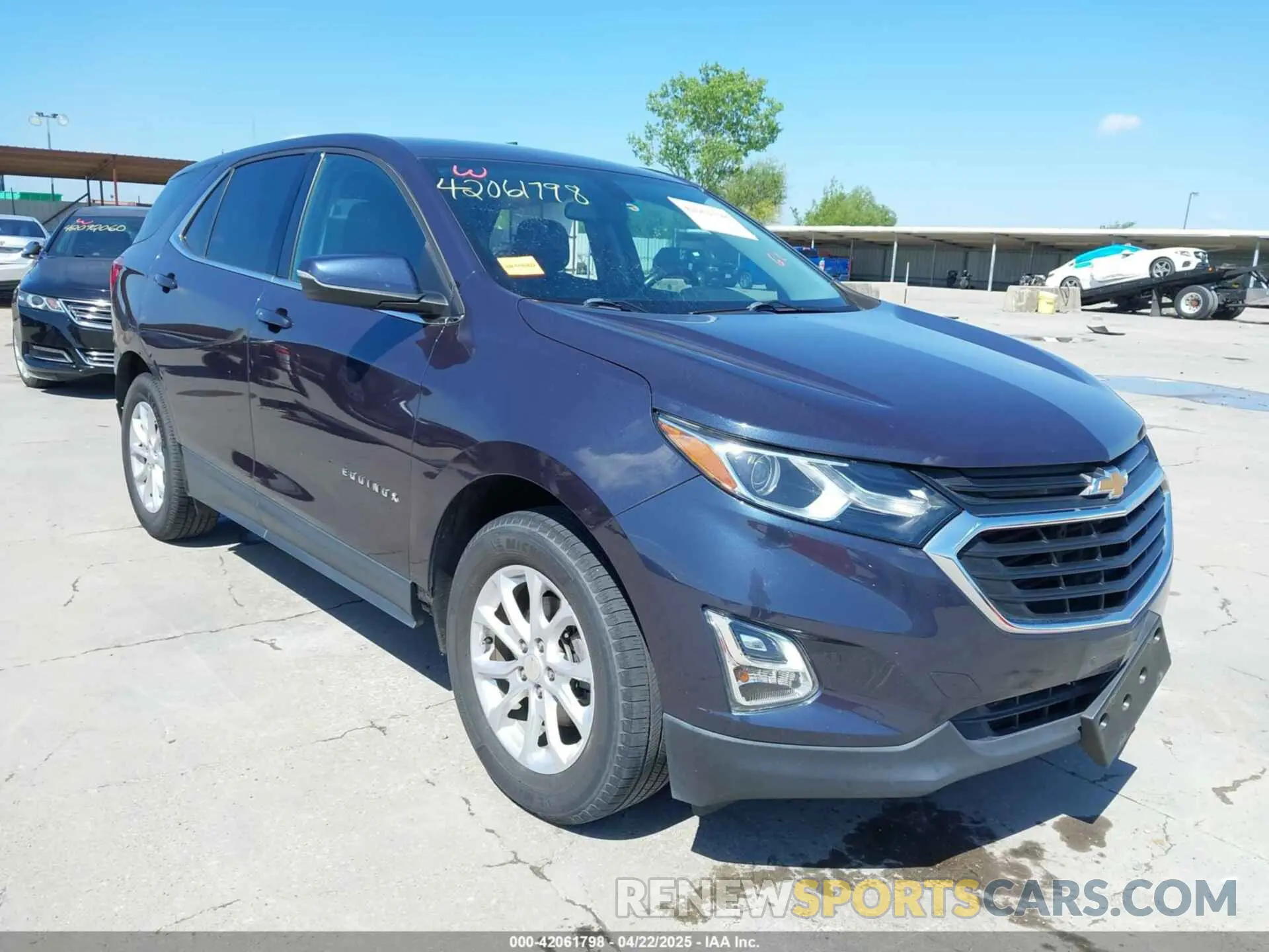 1 Фотография поврежденного автомобиля 3GNAXKEV3KL199798 CHEVROLET EQUINOX 2019