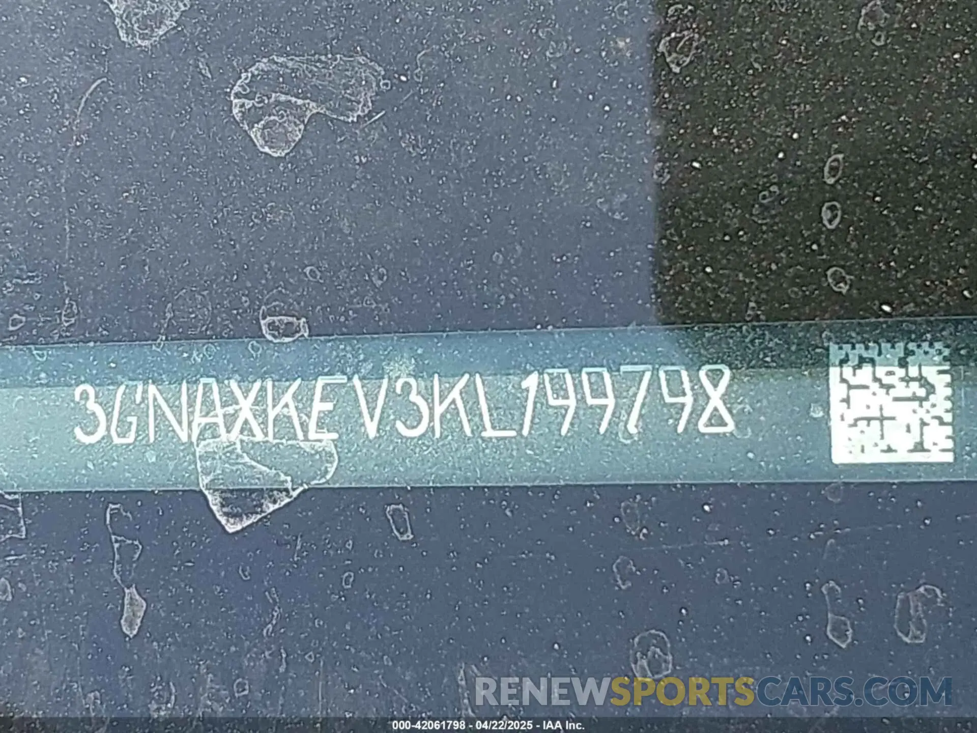 18 Фотография поврежденного автомобиля 3GNAXKEV3KL199798 CHEVROLET EQUINOX 2019