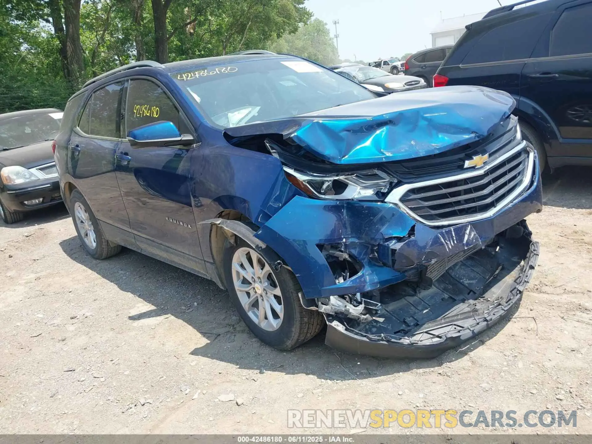 1 Photograph of a damaged car 3GNAXKEV3KL277920 CHEVROLET EQUINOX 2019