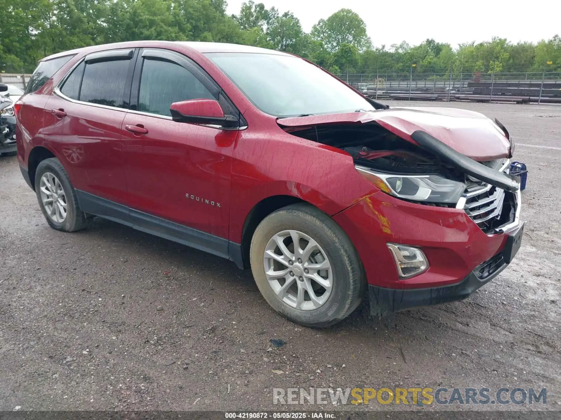 1 Photograph of a damaged car 3GNAXKEV3KS506375 CHEVROLET EQUINOX 2019