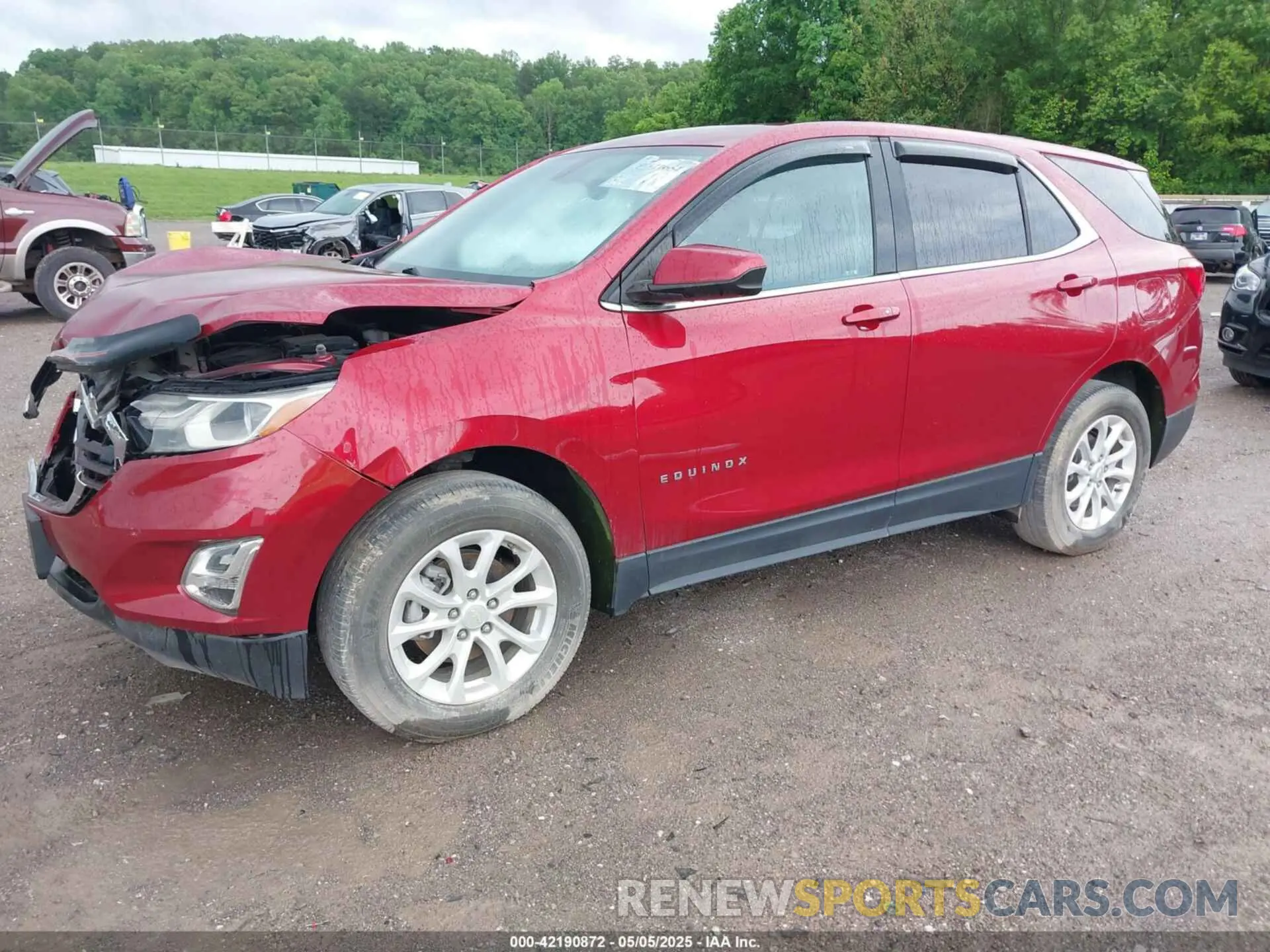 2 Photograph of a damaged car 3GNAXKEV3KS506375 CHEVROLET EQUINOX 2019