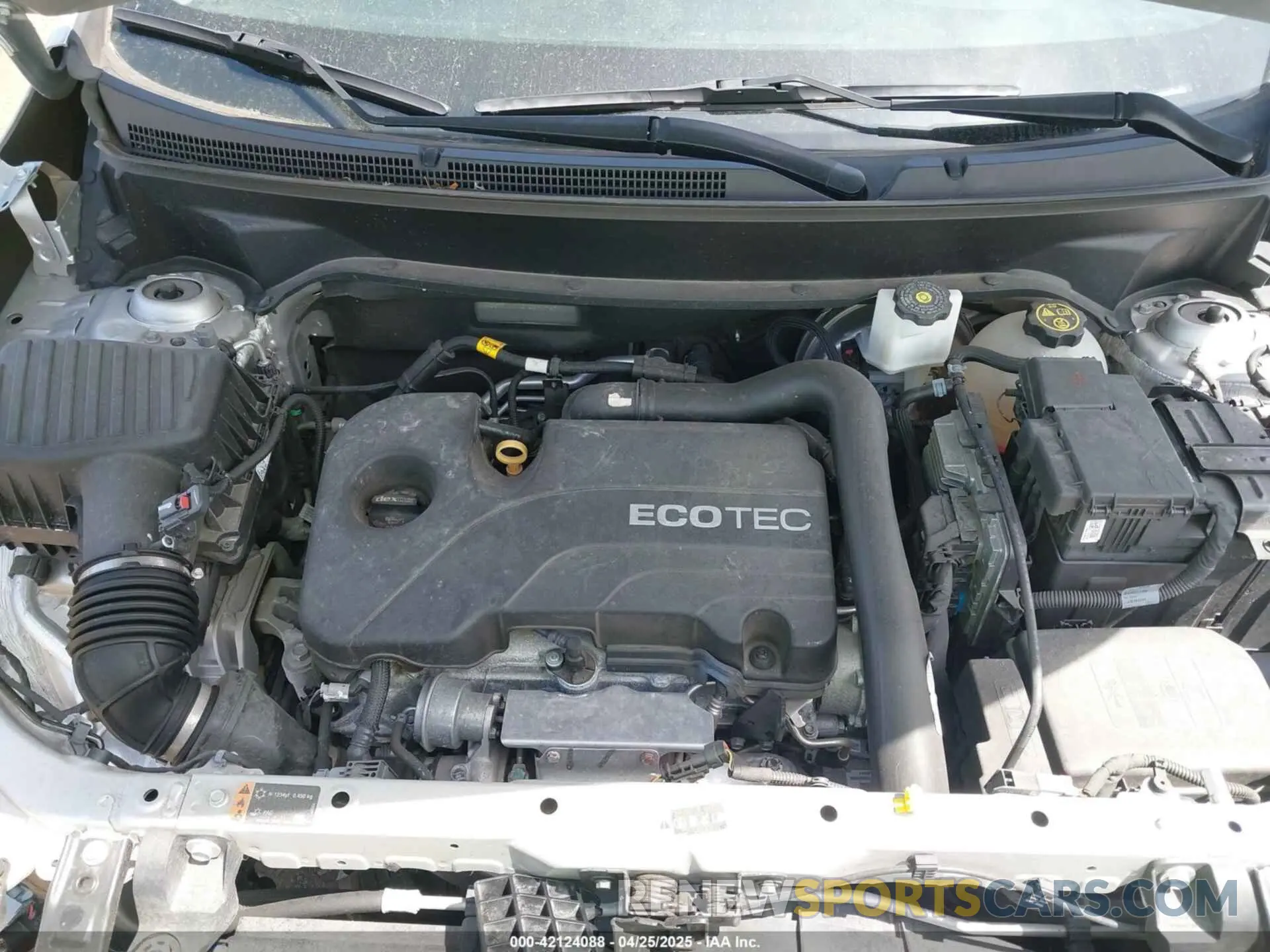 10 Photograph of a damaged car 3GNAXKEV3KS647429 CHEVROLET EQUINOX 2019