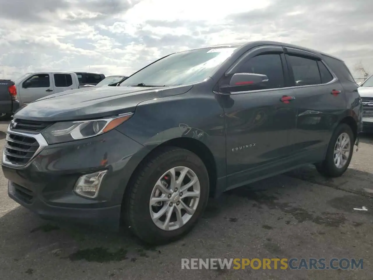1 Photograph of a damaged car 3GNAXKEV4KS528904 CHEVROLET EQUINOX 2019