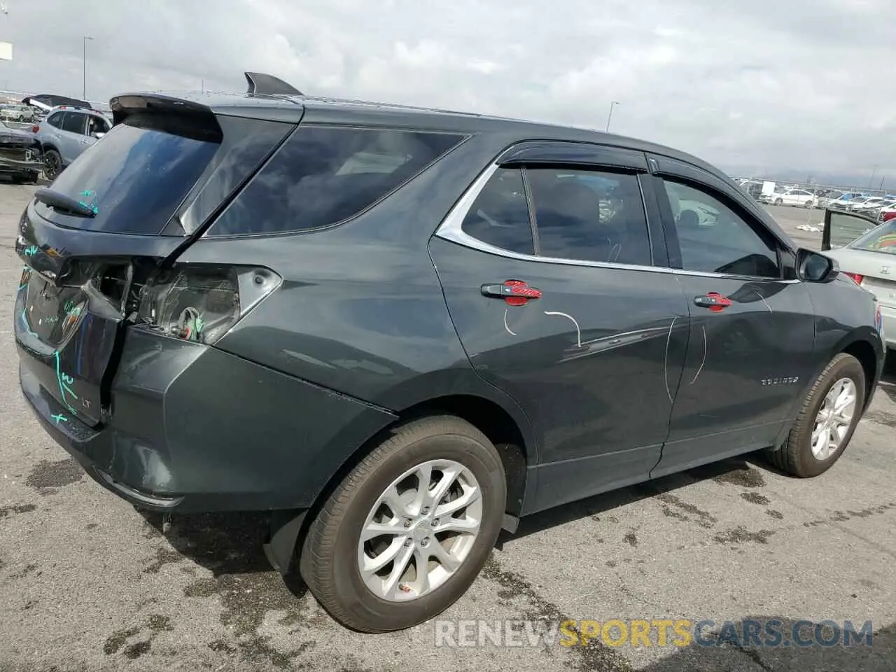 3 Photograph of a damaged car 3GNAXKEV4KS528904 CHEVROLET EQUINOX 2019