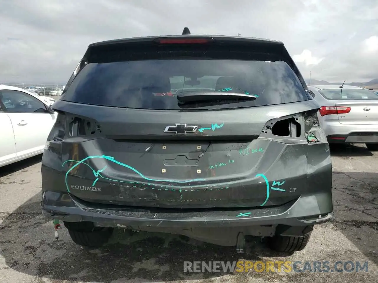 6 Photograph of a damaged car 3GNAXKEV4KS528904 CHEVROLET EQUINOX 2019