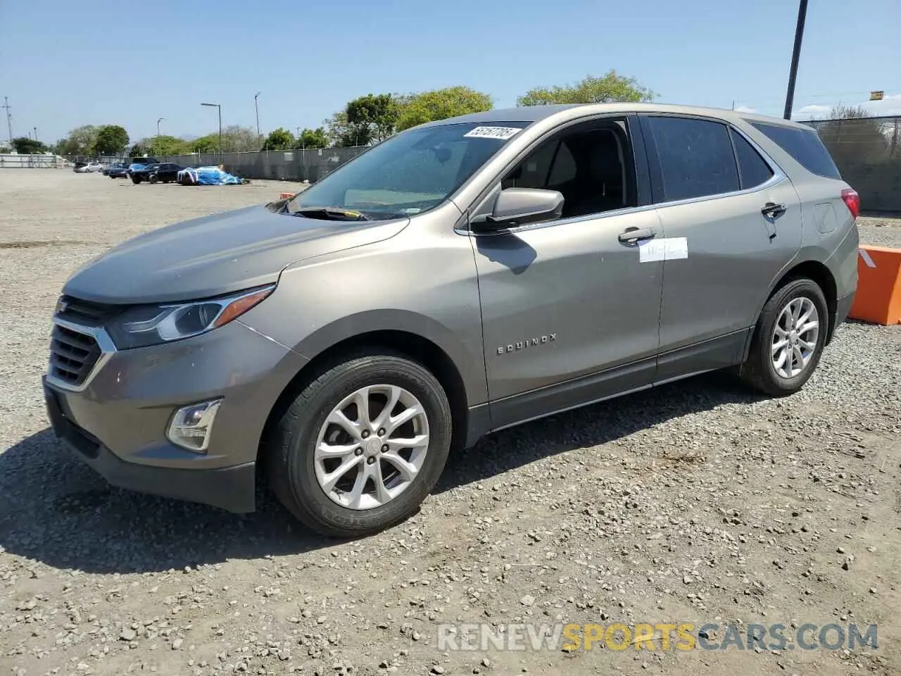 1 Photograph of a damaged car 3GNAXKEV5KS542049 CHEVROLET EQUINOX 2019