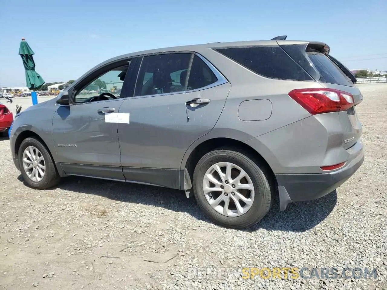 2 Photograph of a damaged car 3GNAXKEV5KS542049 CHEVROLET EQUINOX 2019