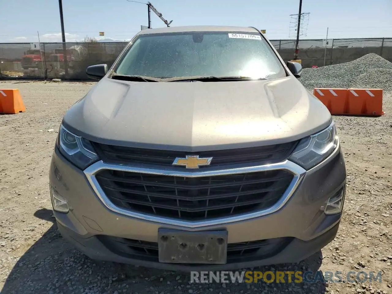 5 Photograph of a damaged car 3GNAXKEV5KS542049 CHEVROLET EQUINOX 2019